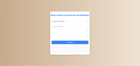Conversor de unidades